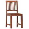 vidaXL Chaises &agrave; manger lot de 4 bois solide de manguier