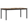 vidaXL Table de salle &agrave; manger / Table de repas Bois d'ing&eacute;nierie