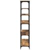 vidaXL &Eacute;tag&egrave;re Bois ancien 99 x 35,5 x 176 cm Bois d'ing&eacute;nierie