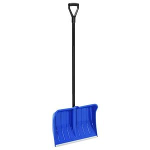 vidaXL Pelle &agrave; neige Bleu 147 cm M&eacute;tal