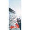 Easyprotec Film de fen&ecirc;tre amovible r&eacute;sistant &agrave; la chaleur 90x250 cm