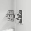 vidaXL Ensemble de mobilier de salle de bain 4 pcs Blanc brillant