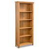 vidaXL Biblioth&egrave;que &agrave; 5 &eacute;tag&egrave;res 60x22,5x140 cm Bois de ch&ecirc;ne massif