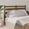 vidaXL T&ecirc;te de lit Marron miel 141x4x100 cm Bois massif de pin
