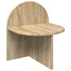 vidaXL Table de chevet Ch&ecirc;ne Sonoma 40 x 35,5 x 45,5 cm