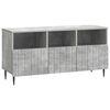 vidaXL Meuble TV Gris b&eacute;ton 102 x 34,5 x 50 cm Bois d'ing&eacute;nierie