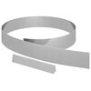 vidaXL Bordure de Pelouse 450 x 0,05 x 10 cm Acier galvanis&eacute; Argent