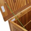 vidaXL Boîte de rangement de jardin 90x50x58 cm bois d'acacia massif