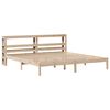 vidaXL Cadre de lit sans matelas 200x200 cm bois massif de pin