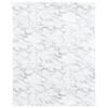 vidaXL Autocollants auto-adh&eacute;sifs pour meuble blanc marbr&eacute; 90x500 cm