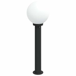 vidaXL Borne lumineuse 80 cm noire IP44