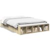vidaXL Cadre de lit sans matelas ch&ecirc;ne sonoma 160x200 cm