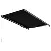 vidaXL Auvent manuel r&eacute;tractable 450x300 cm Anthracite