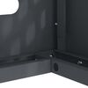 vidaXL Housse de climatiseur Anthracite 90 x 40 x 60 cm Acier