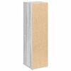 vidaXL Meuble de salle de bain avec porte-rouleau sonoma gris