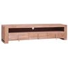 vidaXL Meuble TV 140x30x35 cm Bois de teck massif