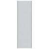 vidaXL Tapis d'entr&eacute;e Gris et Noir 120 x 400 cm 100% Polyamide