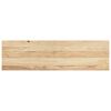 vidaXL Marches d'escalier 20 pcs non trait&eacute; bois de ch&ecirc;ne massif