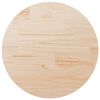vidaXL Dessus de table rond &Oslash;80x3 cm bois de pin massif