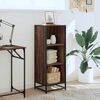vidaXL Biblioth&egrave;que ch&ecirc;ne marron 40x35x107,5 cm bois d'ing&eacute;nierie