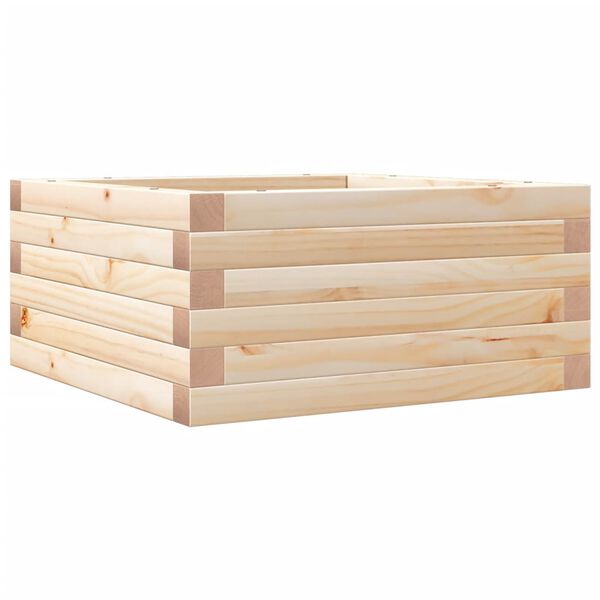 vidaXL Jardini&egrave;re 50x50x23 cm bois de pin massif