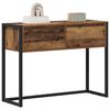 vidaXL Table d'appoint Bois Ancien 100 x 36 x 75 cm Bois d'ing&eacute;nierie