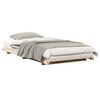 vidaXL Cadre de lit Marron 90 x 210 cm Pin massif