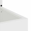 vidaXL &Eacute;cran de confidentialit&eacute; de jardin Fretwork Blanc 50 x 140 cm