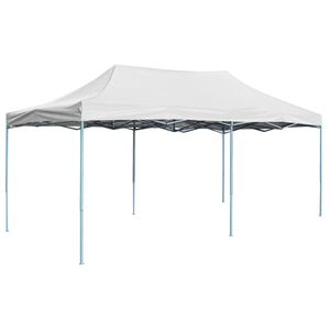 vidaXL Tente de r&eacute;ception pliable professionnelle 3x6 m Acier Blanc