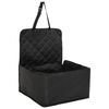 vidaXL Siège de voiture pour chien noir 45x45x25/55 cm