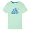 T-shirt pour enfants vert clair 116