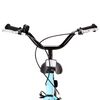 vidaXL V&eacute;lo pour enfants 14 pouces Noir et bleu