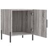 vidaXL Table de chevet sonoma gris 40x40x50 cm bois d'ing&eacute;nierie