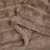 vidaXL Couvertures &agrave; jeter 6 pcs Camel 240 x 220 cm Toison