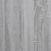 vidaXL Cadre de lit avec tiroir sans matelas sonoma gris 90x190 cm