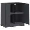 vidaXL Buffet anthracite 67x39x73 cm acier