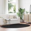 vidaXL Tapis HUARTE Noir 160 x 230 cm Polyester