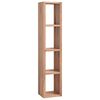 vidaXL Armoire &agrave; livres 35x30x168 cm Bois de teck solide