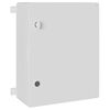 vidaXL Armoire de contr&ocirc;le Gris 47 x 17,5 x 50 cm Plastic ABS