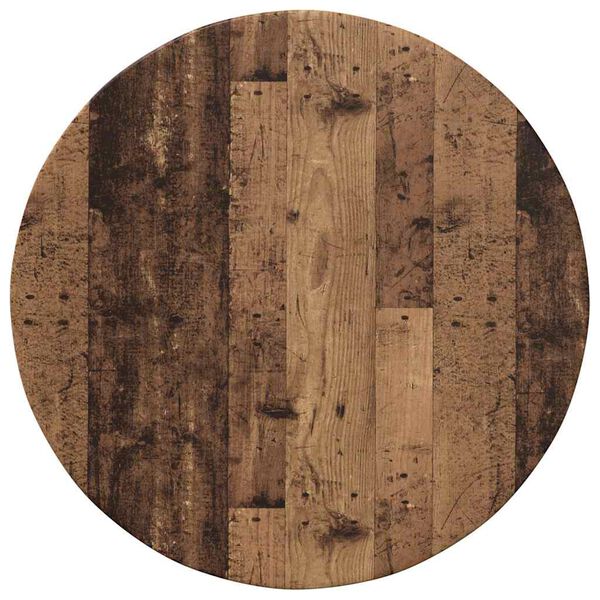 vidaXL Plateau de table Bois ancien 60 x 60 x 1,5 cm Bois d'ing&eacute;nierie