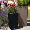 LECHUZA Jardini&egrave;re CUBICO Cottage 30 ALL-IN-ONE Granite