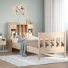 vidaXL Cadre de lit sans matelas 90x200 cm bois de pin massif