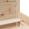 vidaXL Cadre de lit sans matelas 140x200 cm bois massif de pin