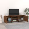 vidaXL Meuble TV ch&ecirc;ne marron 150x30x50 cm bois d'ing&eacute;nierie