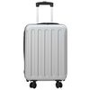 vidaXL Valise avec verrouillage Argent 34 x 23 x 55.5 cm Plastic ABS