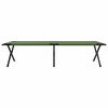 vidaXL Lit de camping pliant Vert 210 x 80 x 46 cm Tissu Oxford