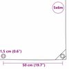 vidaXL B&acirc;che 650g / m&sup2; Marron 5 x 6 m Toile avec rev&ecirc;tement en PVC