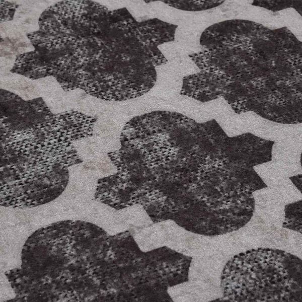 vidaXL Tapis lavable &phi;120 cm multicolore