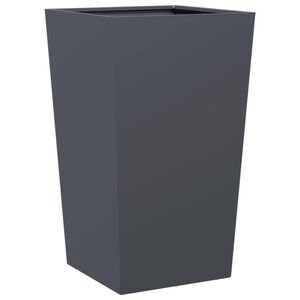 vidaXL Jardini&egrave;re anthracite 45x45x75 cm acier