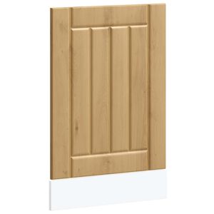 vidaXL Panneau de lave-vaisselle Lucca ch&ecirc;ne artisanal bois ing&eacute;nierie